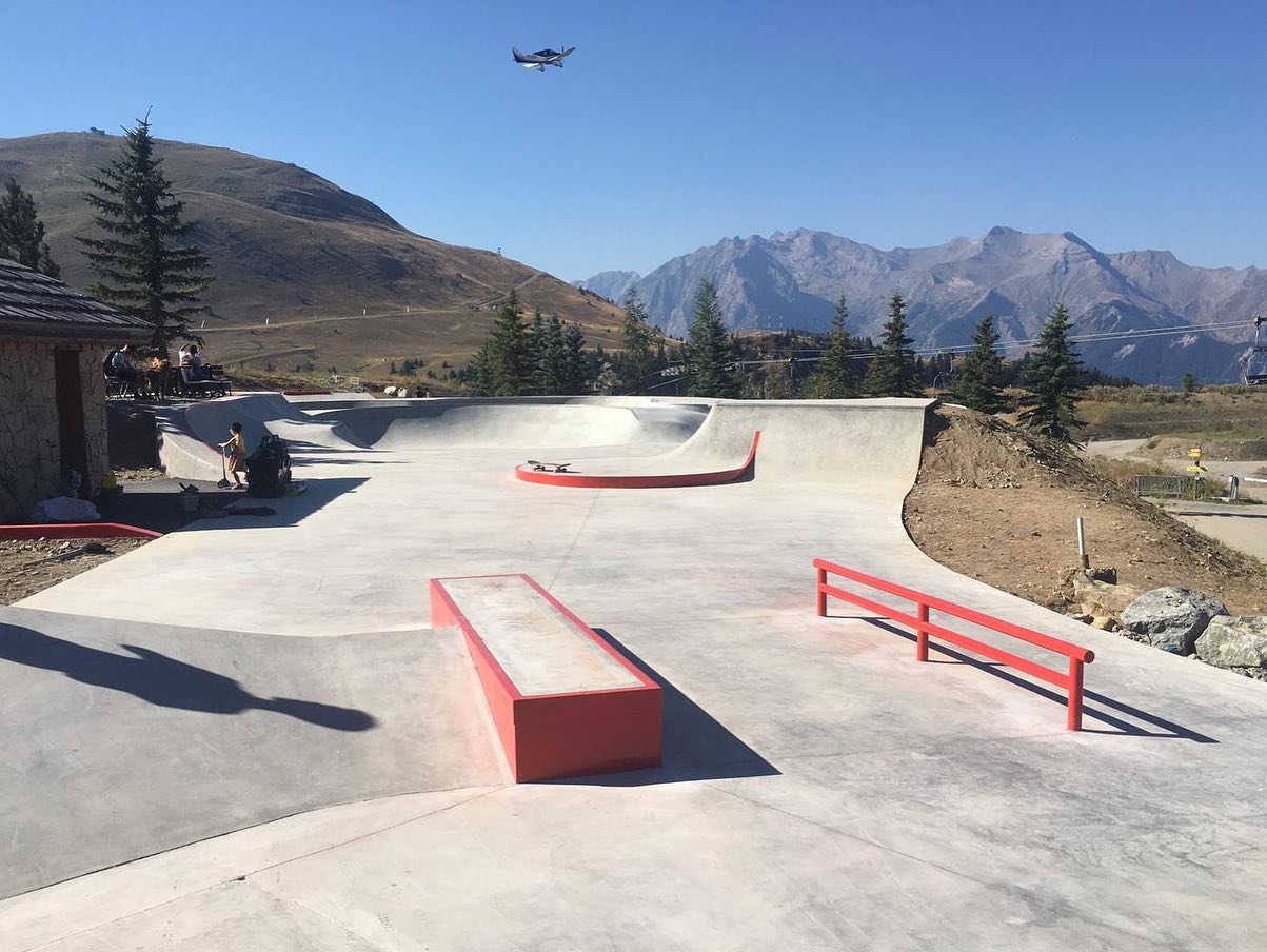 Alpe d'Huez skatepark